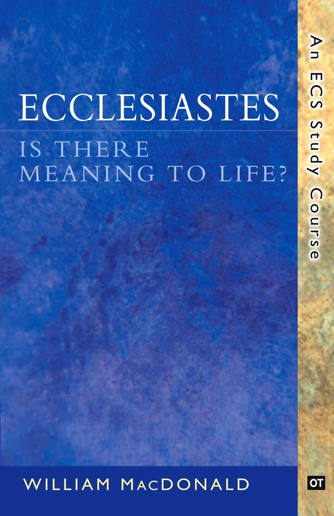 Ecclesiastes Emmaus course book cover